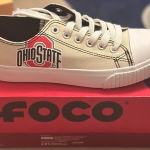 The Ohio State University canvas shoes. Women size 6. Brand new.